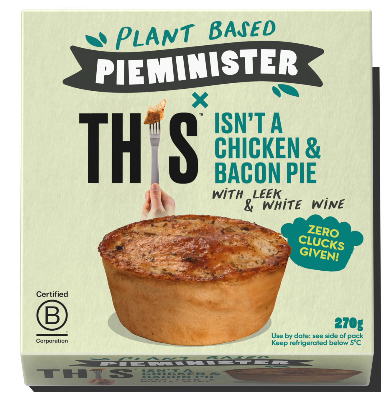THIS isn't a chicken & bacon pie