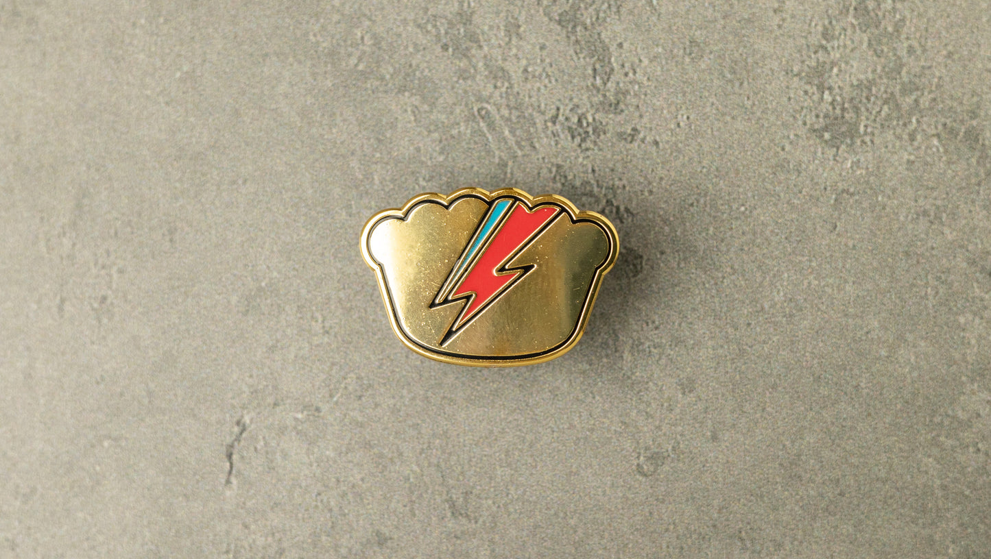 Ziggy Piecrust Pin Badge